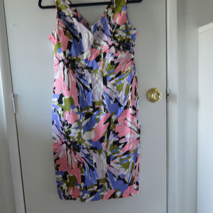 Sleeveless Flower Summer Dress, NWOT